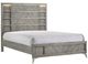 Bernards Aries Gray Queen Panel Bed-0