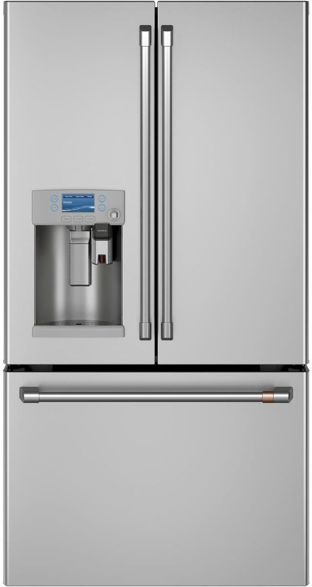 Café™ 36 in.  22.2 Cu. Ft. Stainless Steel Counter Depth French Door Refrigerator-0