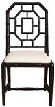 Furniture Classics Lahara Black/White Dining Side Chair-1
