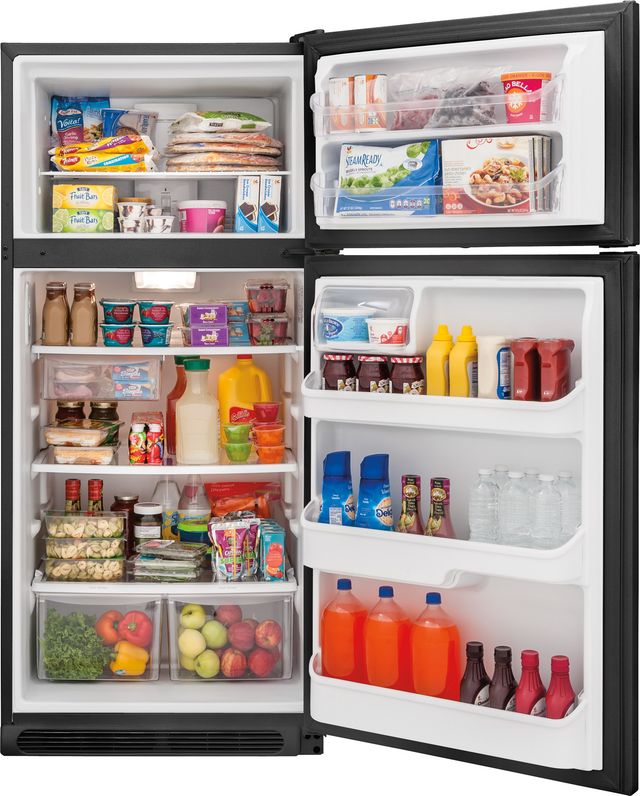 Frigidaire Gallery® 20.5 Cu. Ft. Top Mount Refrigerator-Ebony Black-3