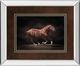 Classy Living Edoma Stallion on Black 40"W Wall Art-0