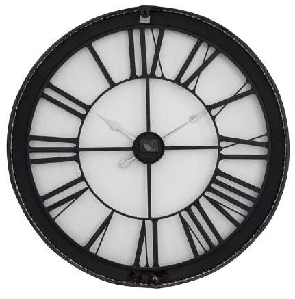YHD Gray/White Wall Clock-1