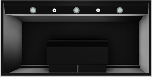Vent-A-Hood® 48" Wall Mounted Range Hood-Black-2