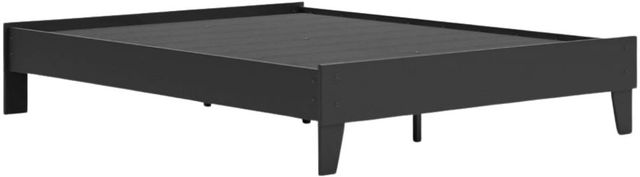 Signature Design by Ashley® Socalle Matte Black Youth Full Platform Bed-1