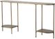 A & B Home Bronze Oval Console Table-0