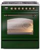 Ilve® Nostalgie II Series 30" Emerald Green Pro Style Dual Fuel Range-2