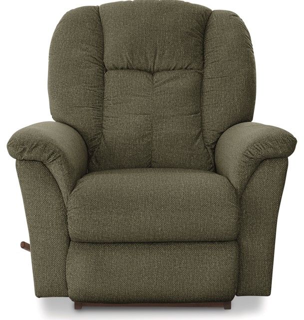 La-Z-Boy® Jasper Sage Manual Rocking Recliner-1