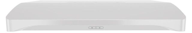 Broan® Elite Alta™ 2 Series 30" White Convertible Under Cabinet Range Hood-0
