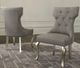 Signature Design by Ashley® Coralayne 5-Piece Silver Dining Table Set-3
