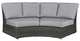 Ratana Portfino Fossil Grey Resin Wedge Sofa-0