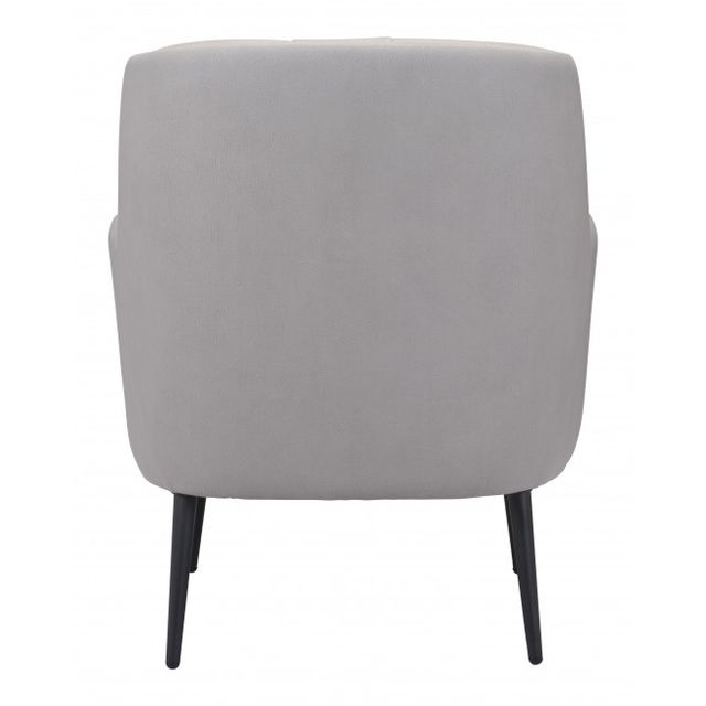 Zuo® Modern Tasmania Gray Accent Chair-1