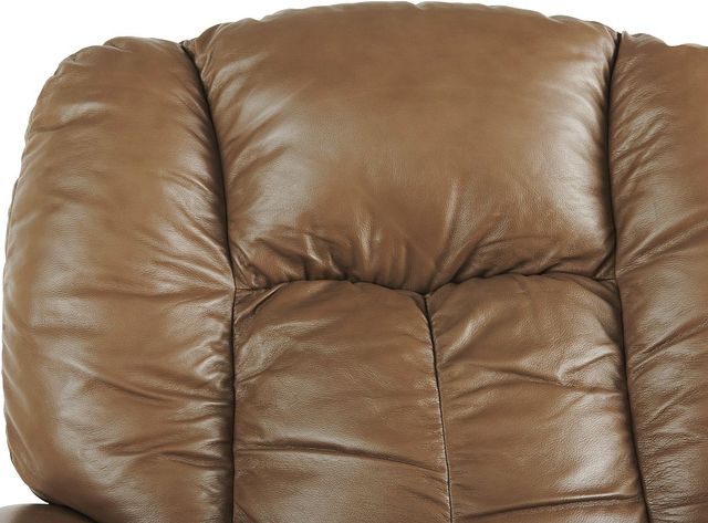 La-Z-Boy® Jasper Fawn Leather Manual Rocking Recliner-3
