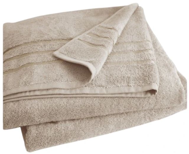 Cariloha Stone Viscose and Turkish Cotton Blend Bath Sheet-0