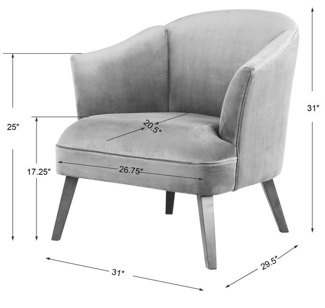 Uttermost® Conroy Olive Accent Chair-2