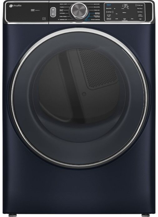 GE Profile™ 7.8 Cu. Ft Sapphire Blue Electric Dryer-0
