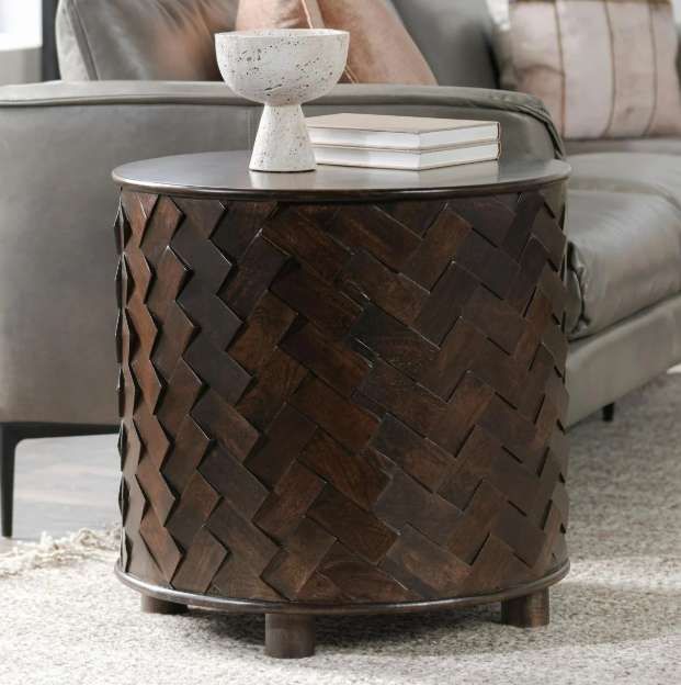 Classic Home Shira Kona Brown End Table-1
