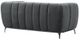 Najarian Furniture Roma Gunmetal Loveseat-1