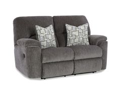 Storm Mink Reclining Loveseat