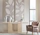 Hooker® Furniture Westwood Gray/White Console Table with Polished Limestone Base-1