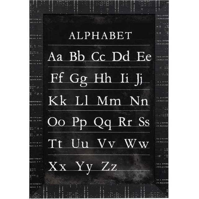 Stylecraft Alphabet Black Wall Art-0