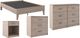 Signature Design by Ashley® Flannia 4-Piece Gray Queen Platform Bed Set-0