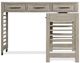 Riverside Furniture Fresh Perspectives Casual Taupe Swivel Desk-2