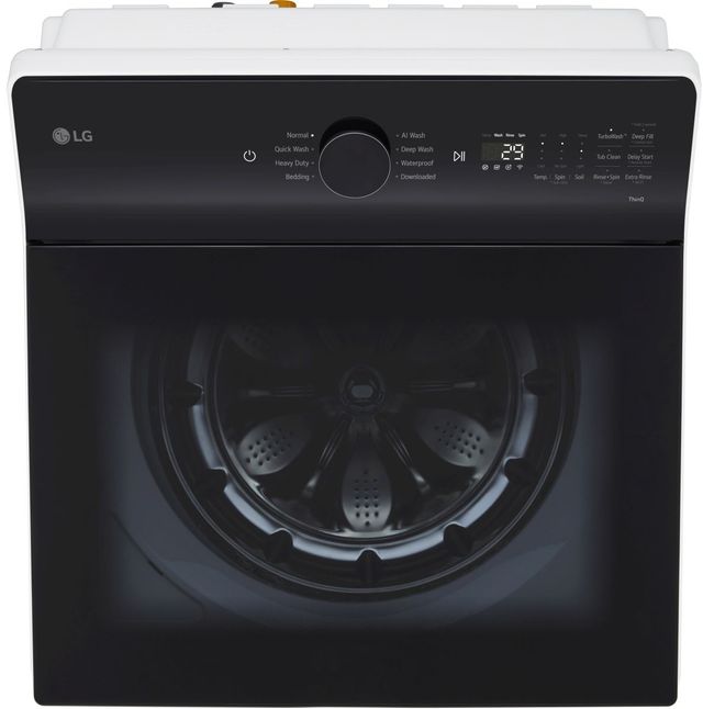 LG 6.3 Cu. Ft. Essence White Impeller Top Load Washer with EasyUnload™-3