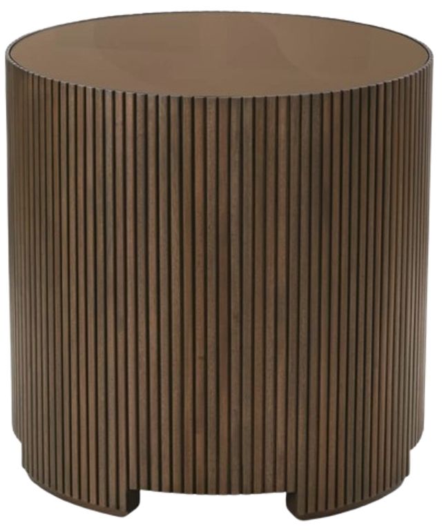 Rowe® Kindred Sesame Round End Table-2
