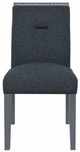 Global Furniture USA Monaco 5-Piece Dark Gray Dining Set-3