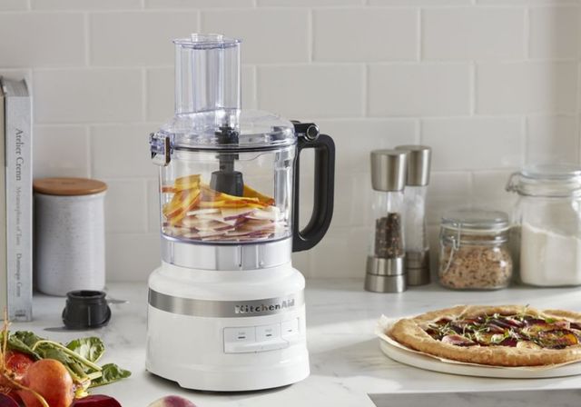 KitchenAid® 7 Cup White Food Processor-4