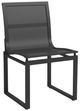 Homecrest™ Outdoor Living Customizable Allure Mesh Aluminum Outdoor Dining Armless Chair-0