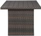 Signature Design by Ashley® Easy Isle Beige/Dark Brown Outdoor Aluminum/Wicker Multi-Use Table-2