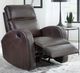 Parker House® Devin Pebble Brown Manual Recliner-2