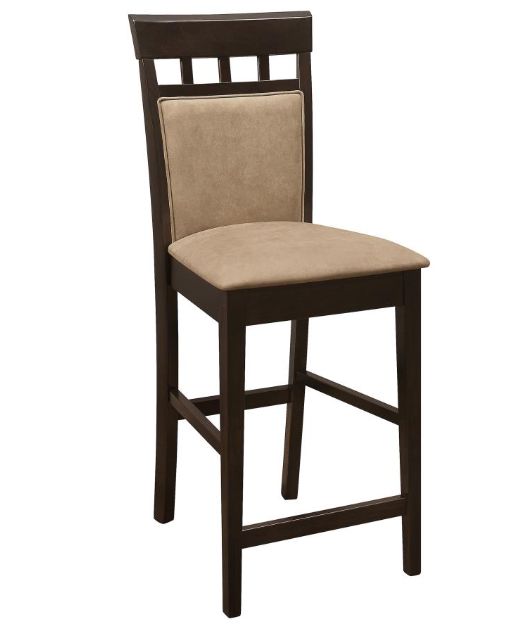 Coaster® Gabriel 9-Piece Brown Square Counter Height Dining Set-3
