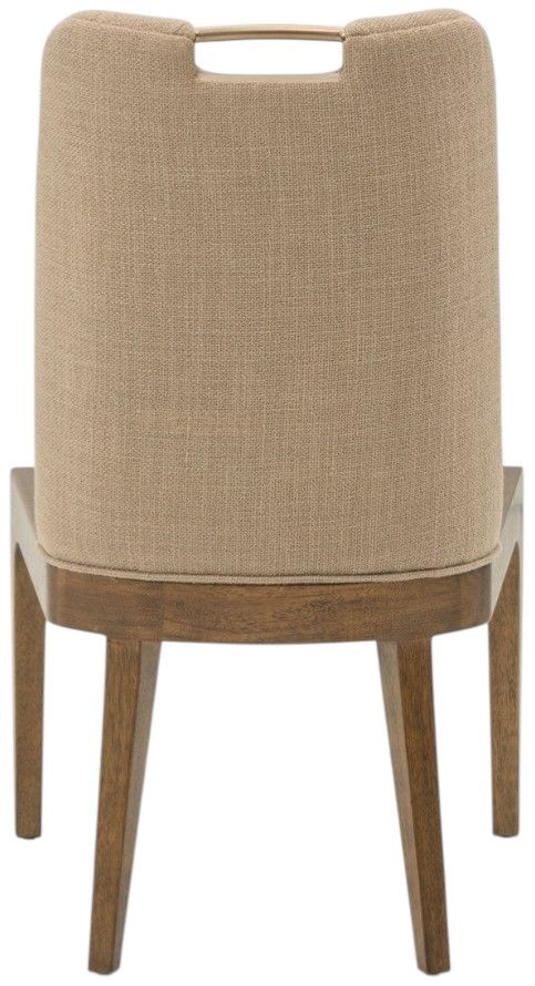 Michael Amini® Portrait Sienna Brown Dining Side Chair-3