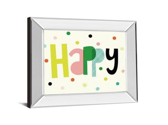 Classy Art Happy by Sophie Ledesma Wall Art-1