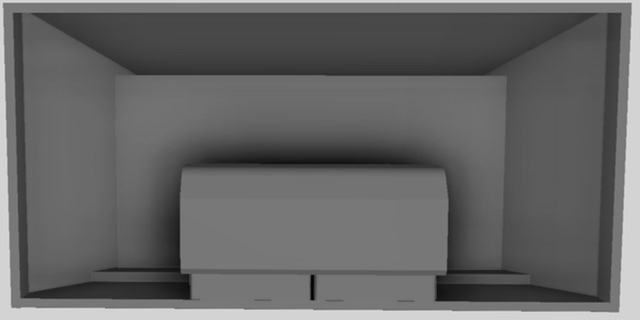 Vent-A-Hood® 48" Gunsmoke Euro-Style Wall Mounted Range Hood-3