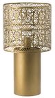 A & B Home Metallic Tone Gold Table Lamp-0