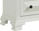 Elements International Bridgestone Antique White Dresser with Mirror-1