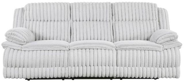 Homelegance® Goodland Gray Double Manual Reclining Sofa-2