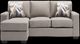 Signature Design by Ashley® Greaves Stone Sofa Chaise-1
