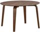 Winners Only® Uptown Medium Walnut Round Dining Table-0