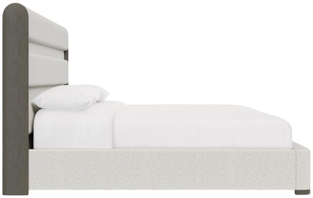 Bernhardt Prado Gray King Panel Bed-2