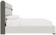 Bernhardt Prado Gray King Panel Bed-2