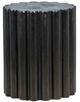 Dovetail Furniture Curtiss Antique Black Concrete Outdoor Side Table-0