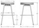 Amisco Customizable Costa Swivel Bar Stool-2