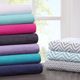 Olliix by Intelligent Design Teal Queen Cotton Blend Jersey Knit All Season Sheet Set-4
