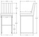 Amisco Customizable Darcy Bar Stool-1