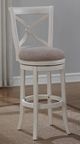 American Woodcrafters Accera Distressed Antique White/Gray 34" Barstool-0
