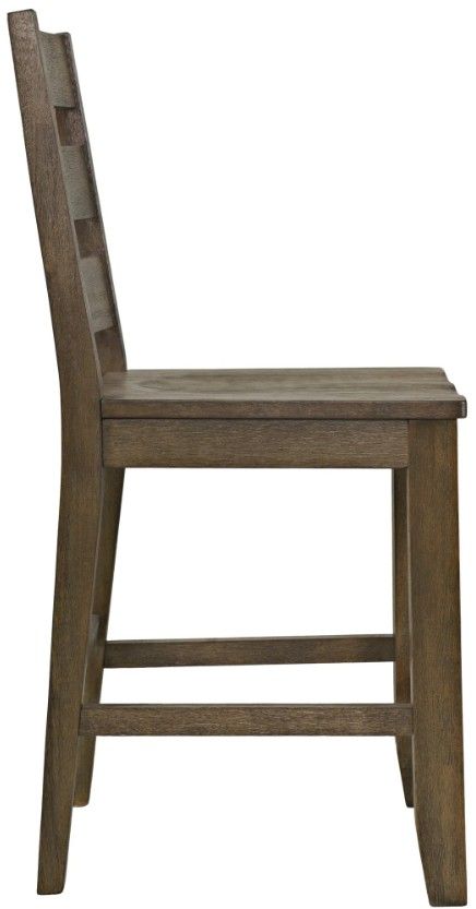 Jofran Inc. Sierrafina Cortado Rung Back Counter Stool-2